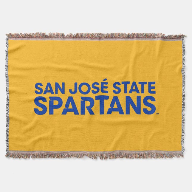 Couverture État Spartans Wordmark de San Jose (Devant)