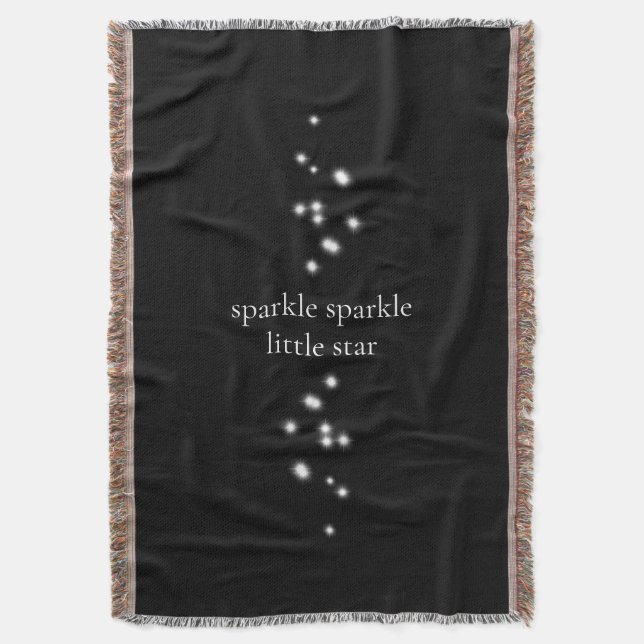 Couverture Étincelle Étincelle Little Star Black Starlight (devant Vertical)
