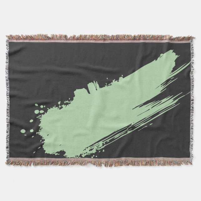Couverture Eucalyptus Noir doux  (Devant)