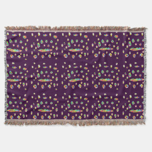 Couverture Fabuleux design de belle qualité violet mixte