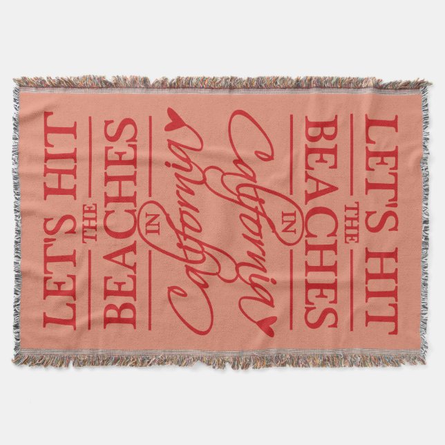 Couverture faite sur commande de jet de couleur de (Devant)