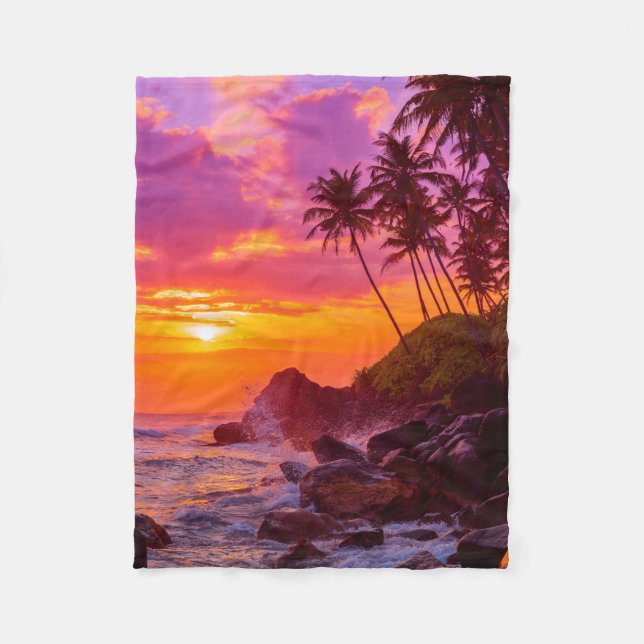 Couverture faite sur commande d'ouatine (Devant)