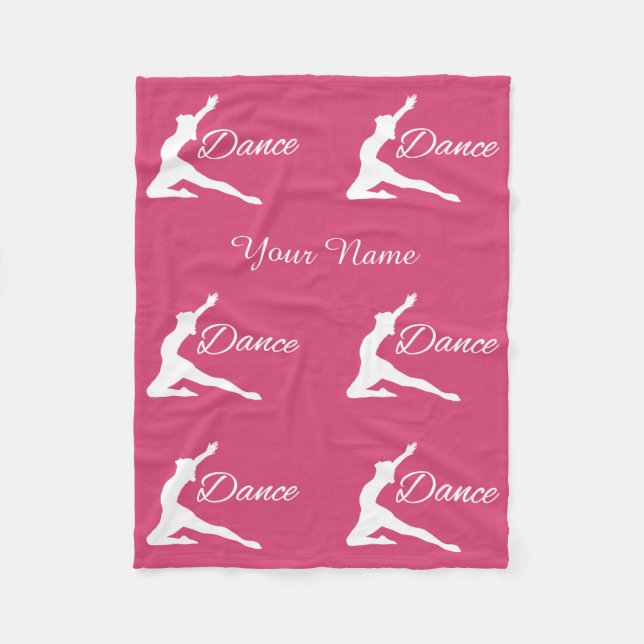 Couverture faite sur commande d'ouatine de nom et (Devant)