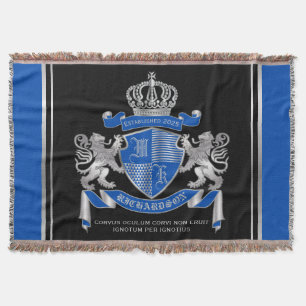 Couverture Faites votre propre armoiries Un emblème de lion d