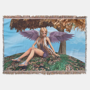 Couverture Fantaisie artistique en bois d'ange d'automne