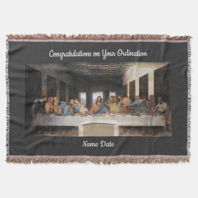 Couverture Félicitations Cadeau Ordainment Ordainment Nouveau (Devant)
