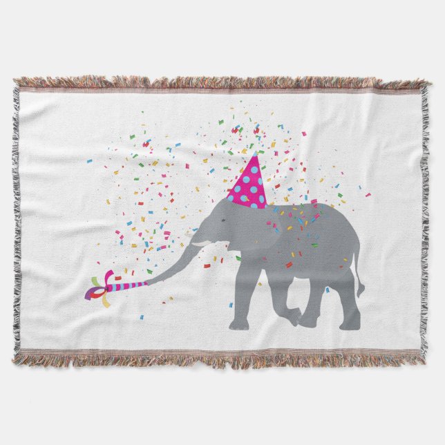 Couverture Fête des éléphants - Animaux ayant une fête (Devant)
