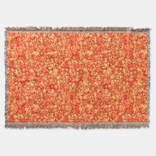 Couverture Feuilles d'automne, orange et or