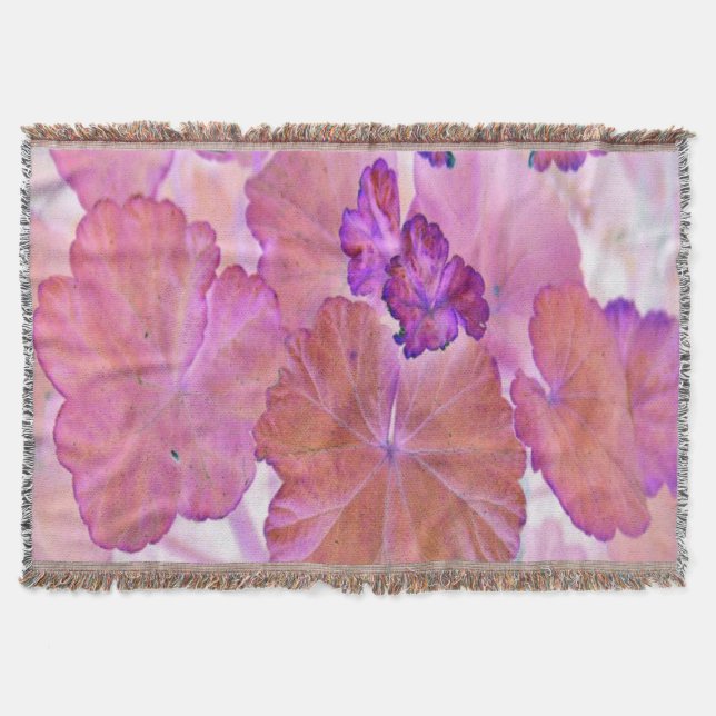 Couverture Feuilles de géranium rose lanceur (Devant)