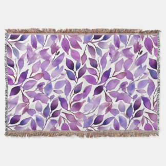 Couverture Feuilles violettes