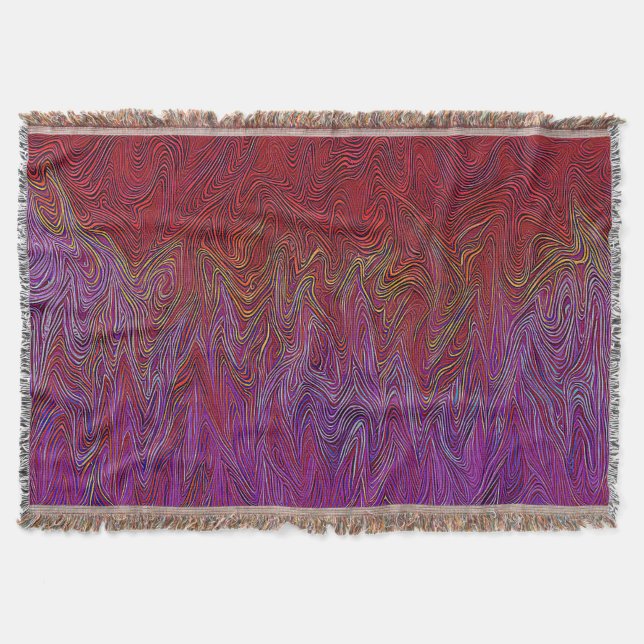 Couverture "Firestorme neurale" Abstraite" Rouge violet (Devant)