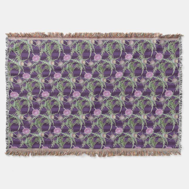 Couverture Fleur de chardon violet (Devant)