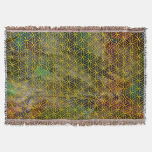 Couverture Fleur de DES Lebens - motif de la vie/Blume d'or