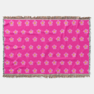 Couverture Fleur Rose rose Moss Motif sans couture sur
