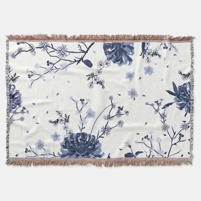 Couverture Fleurs bleues (Devant)