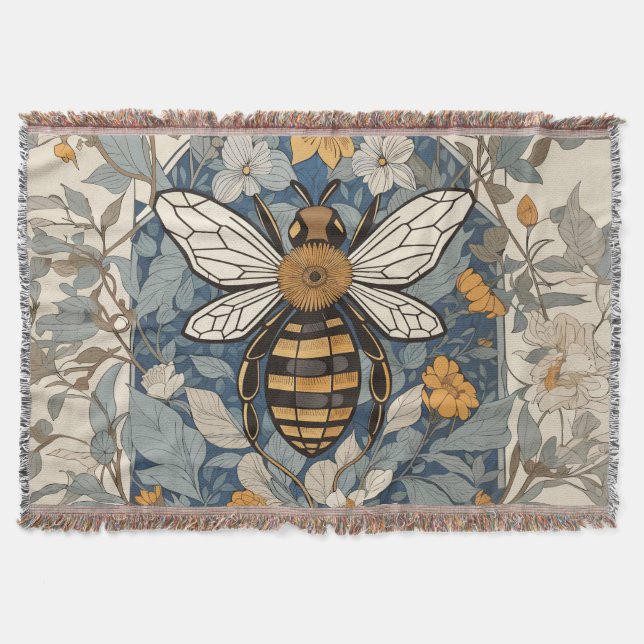 Couverture Fleurs d'abeilles vintages et sauvages (Devant)