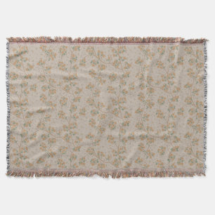 Couverture Fleurs de campagne française vintage cottagecore