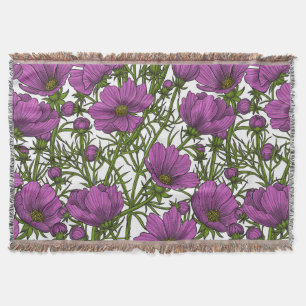 Couverture Fleurs de cosmos violet