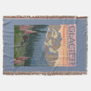 Couverture Fleurs de ressort - parc national de glacier, la