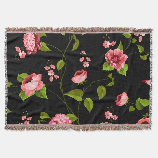 Couverture Fleurs Motif 18 (Devant)