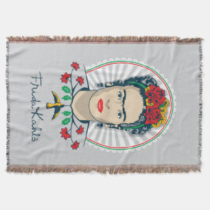 Couverture Floral vintage de Frida Kahlo  