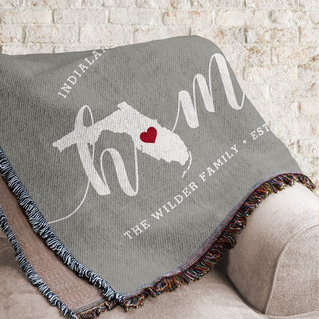 Couverture Floride Maison d'État Personnalisé Aspect Bois (Créateur téléchargé)