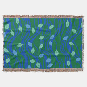 Couverture Flux Élémentaire Émeraude Vert Bleu Cobalt avec Fe