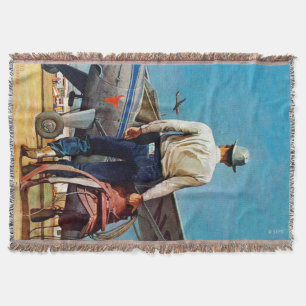 Couverture Flying Cowboy par Mead Schaeffer
