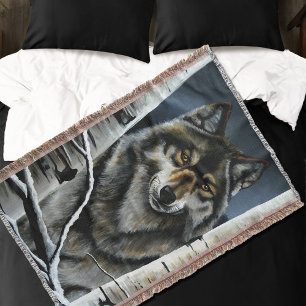 Couverture Forêt mystique de bouleaux aux loups alpha en hive