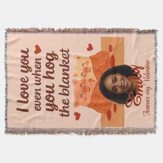 Couverture 'Forever my Valentine' Throw Blanket