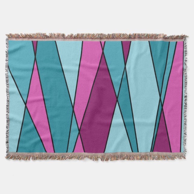 Couverture formes géométriques modernes Abstraites triangles  (Devant)