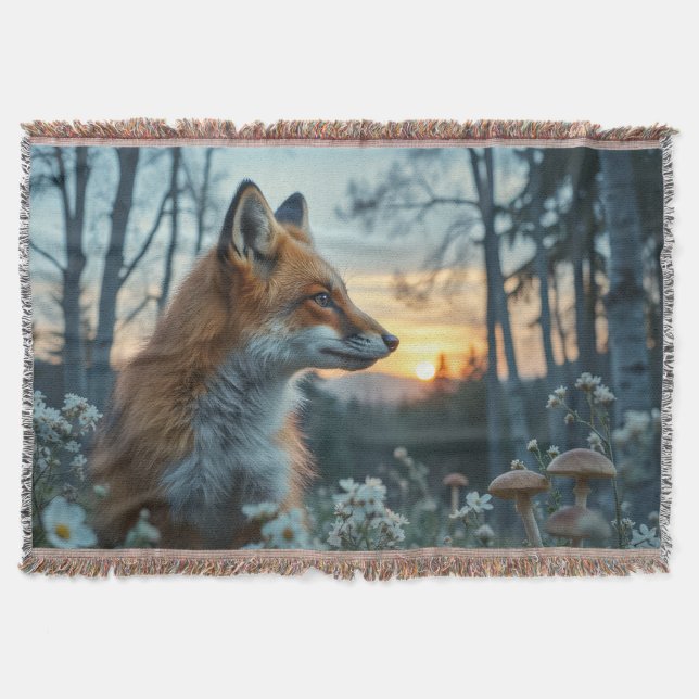 Couverture Fox in the flowers (Devant)