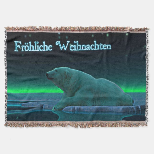 Couverture Frohliche Weihnachten - Ours polaire de bord de gl (Devant)