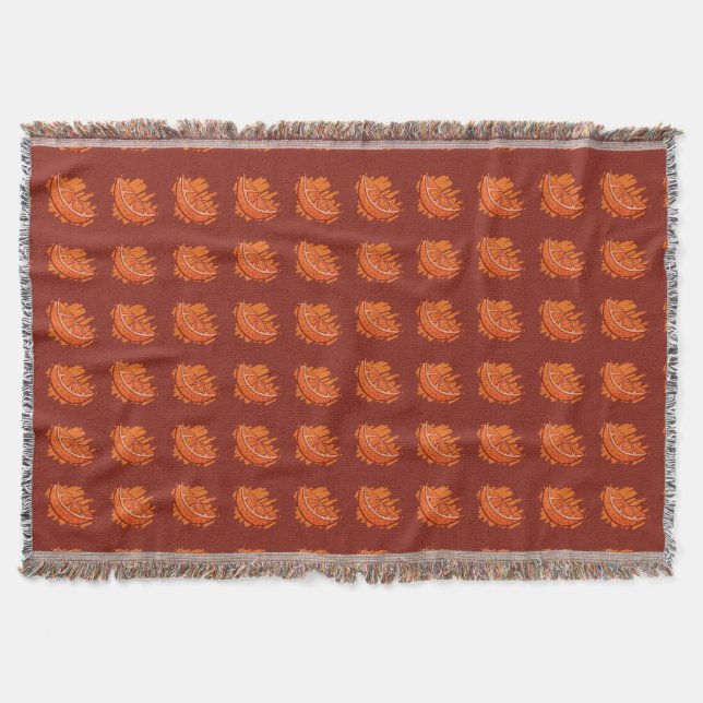Couverture Fruit Motif Sang Orange Cadeaux (Devant)