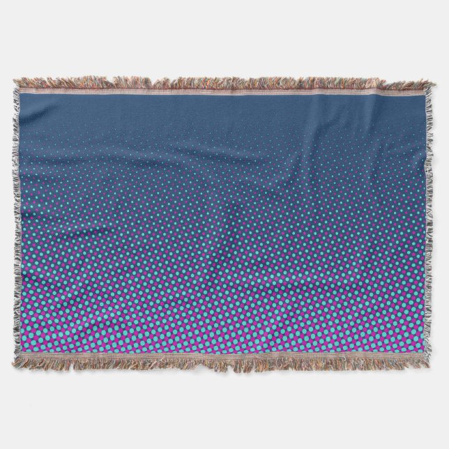 Couverture Funny Dots Pattern blue pink + your idea (Devant)