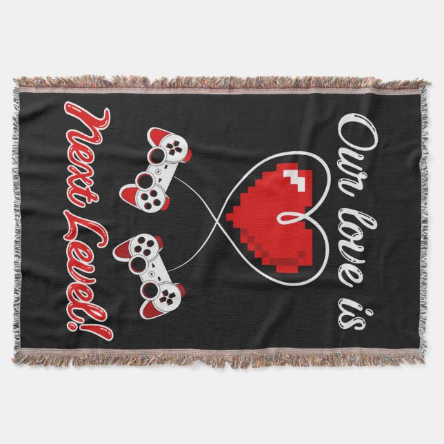 Couverture Gamer Valentine Throw (Devant)