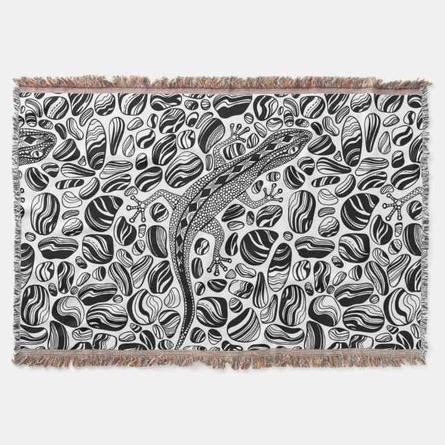 Couverture Gecko et galets (Devant)