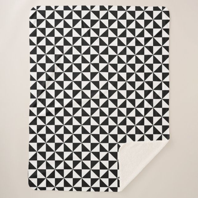 couverture géométrique triangles (Devant)