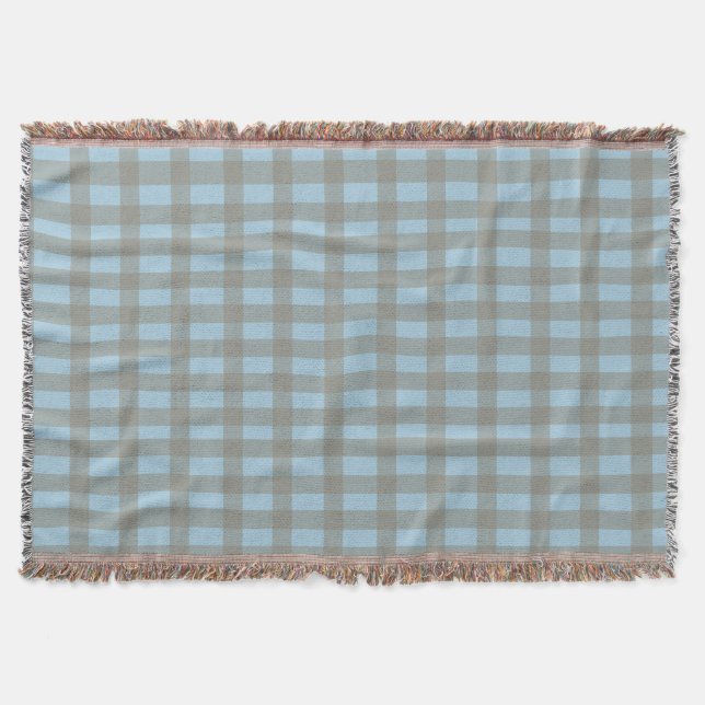 Couverture Gingham Blue  (Devant)