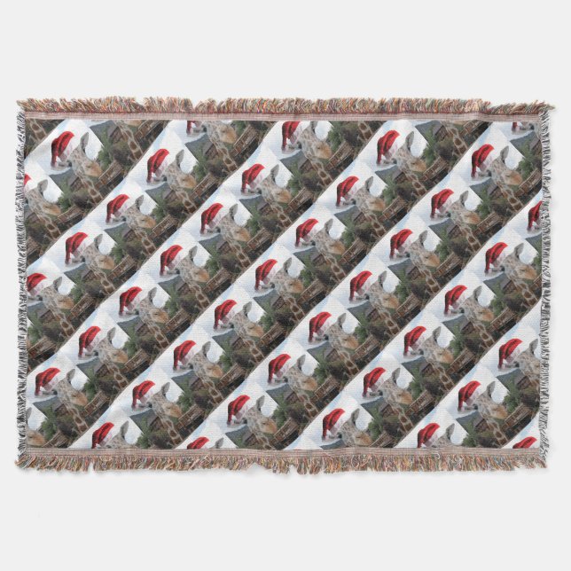 Couverture Giraffe de Noël (Devant)