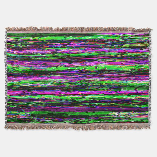 Couverture Glitch tech abstract pattern (Devant)