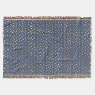 Couverture Gold Moon et Stars Night Sky