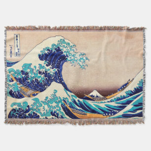 Couverture Grande vague au large de Kanagawa japonais Vintage