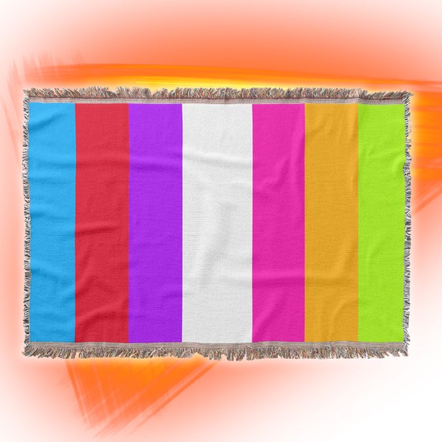 Couverture Grandes Couleurs Néon | (Créateur téléchargé)