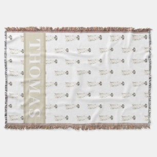 Couverture Great Dane (Arlequin blanc noir)