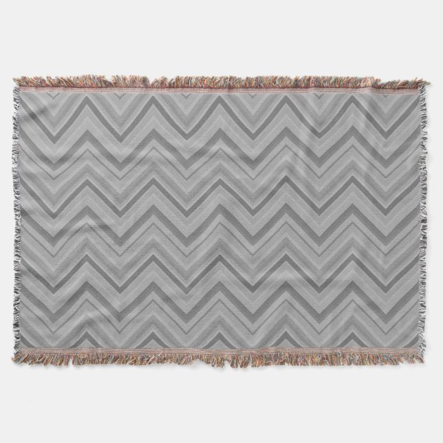 Couverture Grey stripes zigzag (Devant)