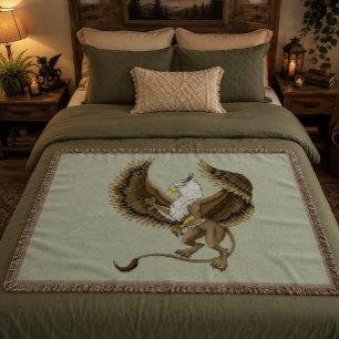 Couverture Griffon Mythique Fantastique Brun Majestueux