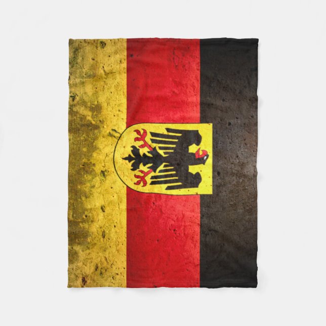 Couverture grunge d'ouatine de drapeau de (Devant)