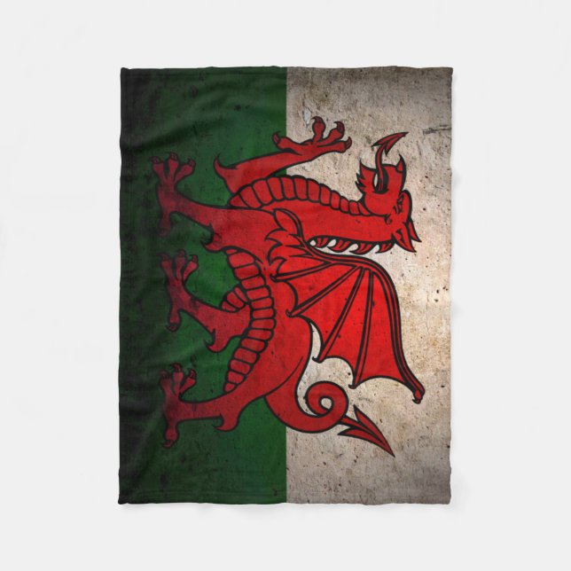 Couverture grunge urbaine d'ouatine de drapeau du (Devant)