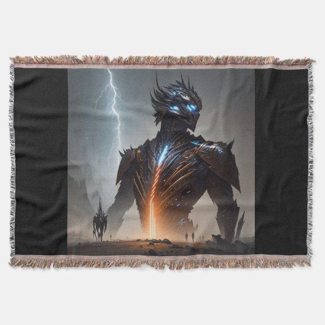 Couverture Guerrier Cyborg de la foudre (Devant)
